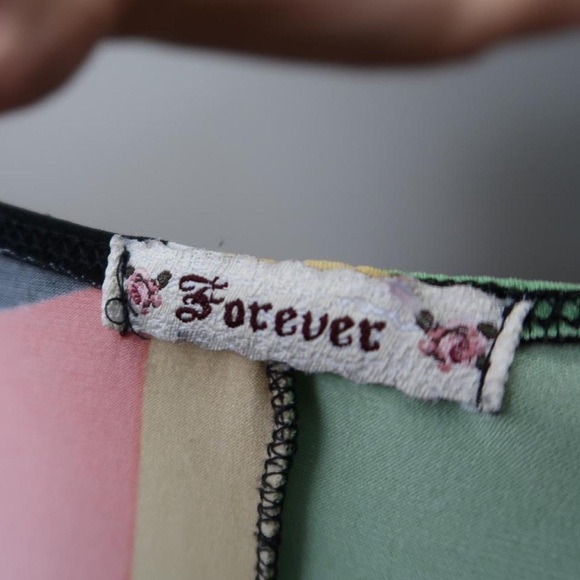 Y2k forever 21 retro maxi dress - Picture 4 of 4